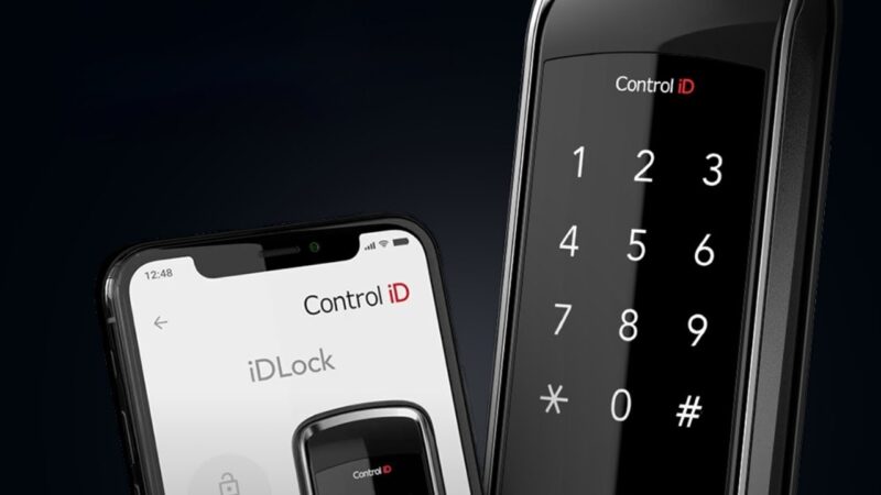 Fechadura digital por biometria alt="controle-de-acesso biometrico"